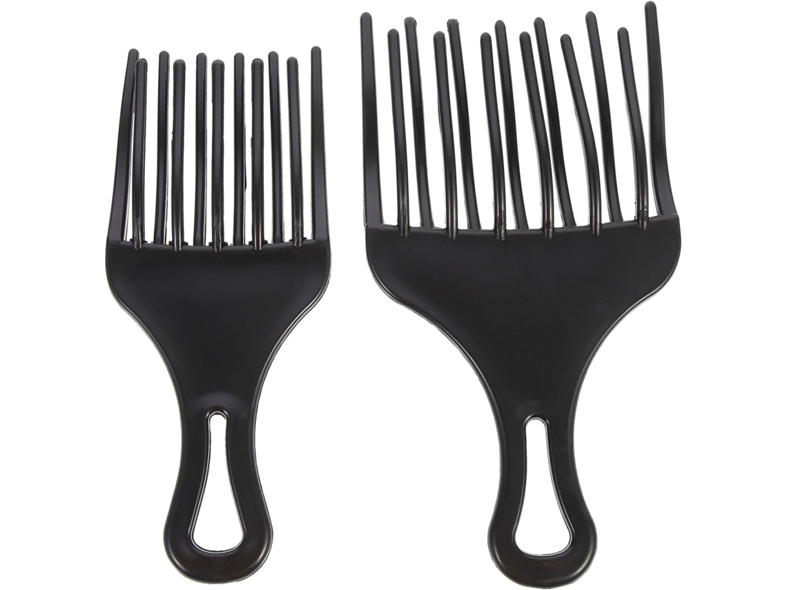 Conjunto de 2 canetas de plástico grosso para remover pelos, com design simples.