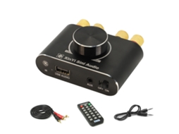 Amplificador de Áudio HKJ Bluetooth 5.1 100W+100W portátil