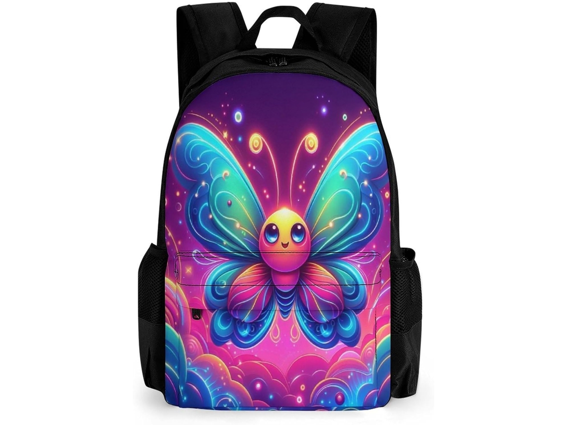 Mochilas Borboleta, Mochila Escolar Infantil, Com Impressão 3d, Colorida Para Meninos, Alunos Do Ensino