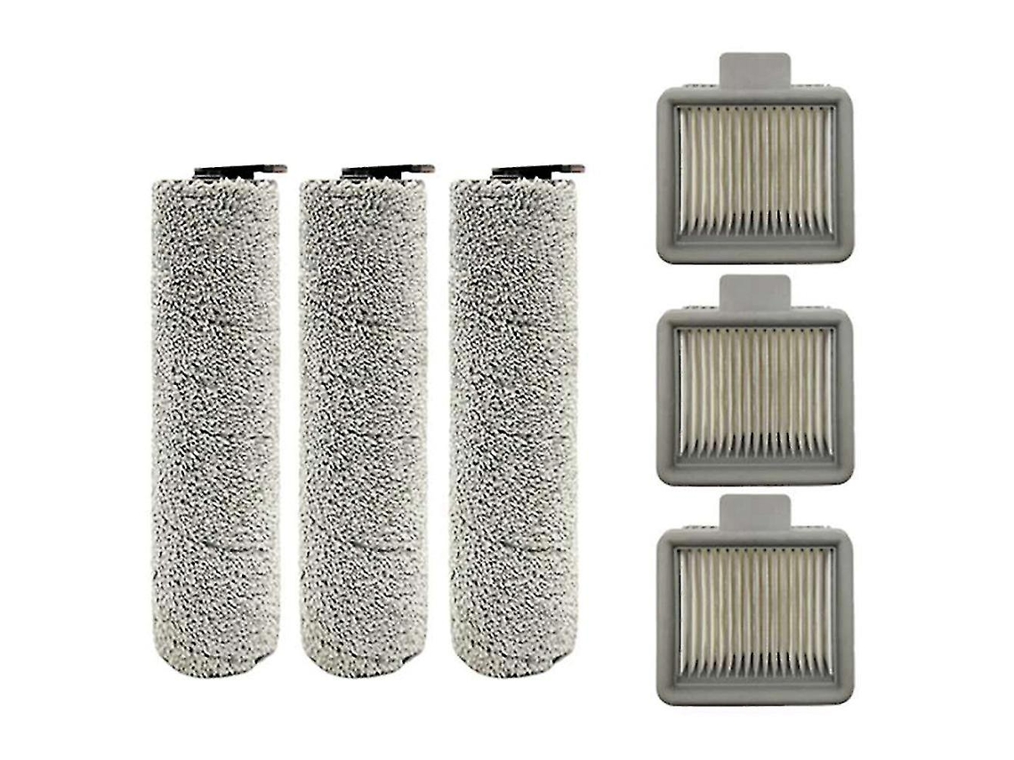 3 Conjuntos De Filtro De Escova Rolante Aplicável Ao Aspirador Elétrico Dreame H11 Max