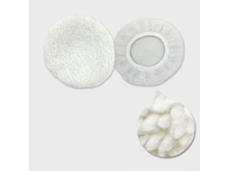 Conjunto De Capas Microfibra Branca Encerada Com Estampa Lã Cordeiro,