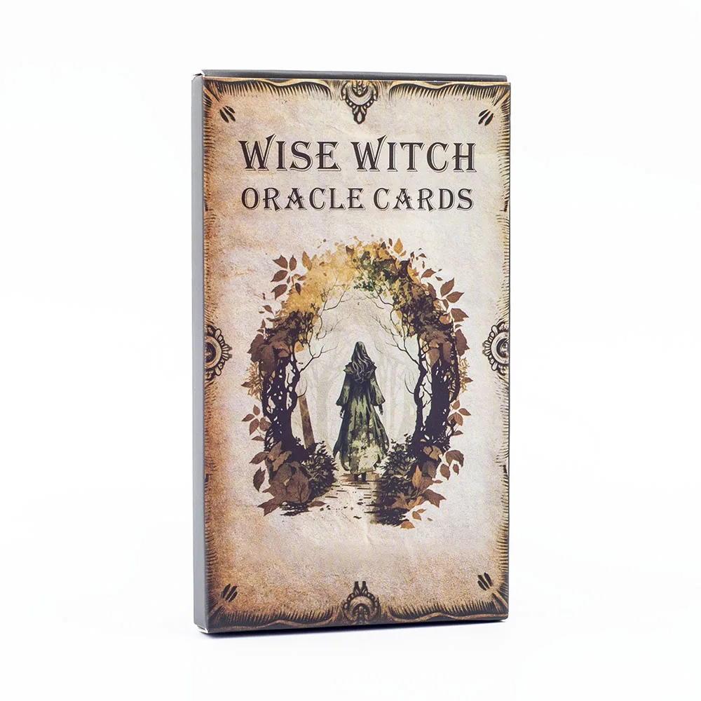 Cartas Oráculo da Bruxa Sábia MDUG (20 Cartas, Versão em Inglês, 12x7 Cm)