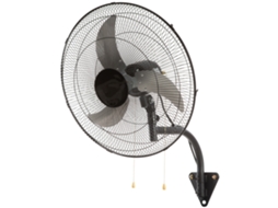 Ventilador De Parede Oscilante Succebuy De 19 Polegadas E 4650 Cfm, Preto