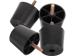 Conjunto De 4 Pés Niveladores Ajustáveis Com Parafuso Para Móveis, Ideais Para Sofás, Armários E Mesas Resistentes