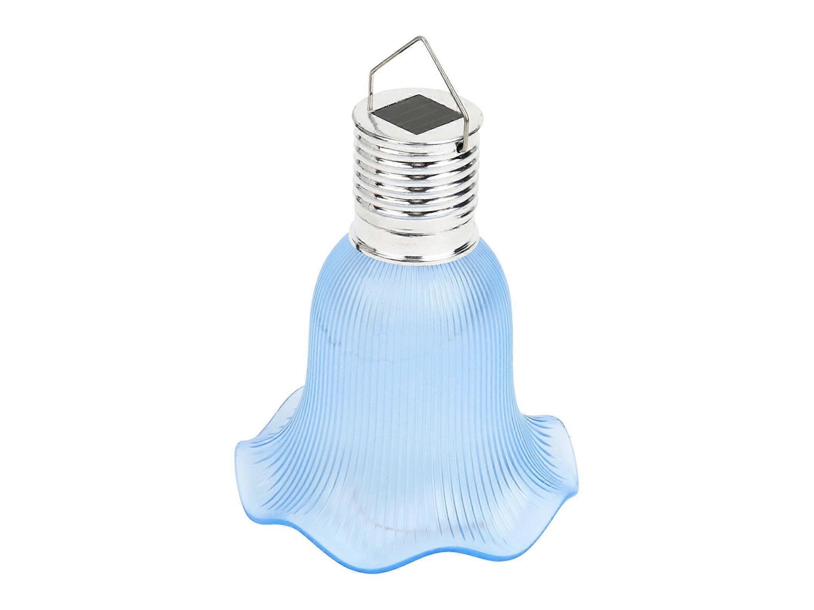 Lanterna Solar Led Suspensa, À Prova Dágua, Versátil, Para Acampamento, Com Abajur Azul Olysi Shop