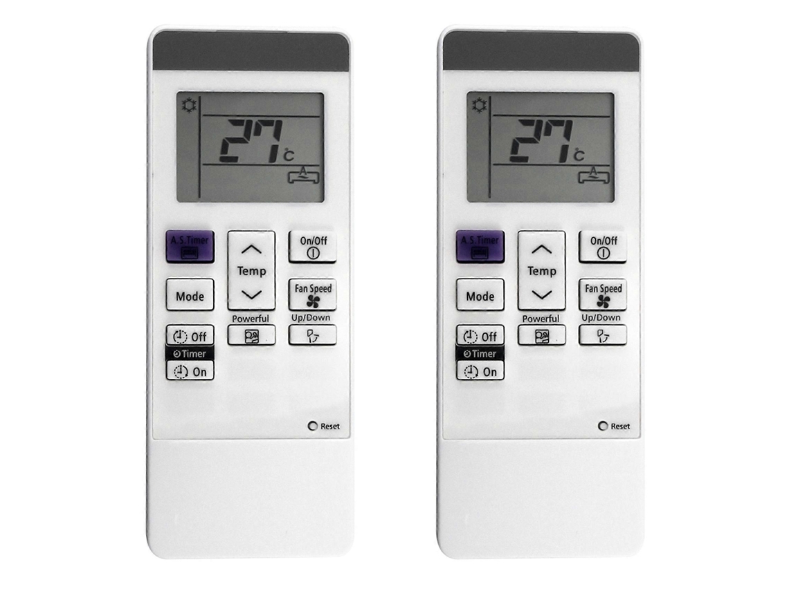 2 Controles Remotos De Substituição Para Ar Condicionado Hitachi Rar-moa5 (modelo Rar-moa5)