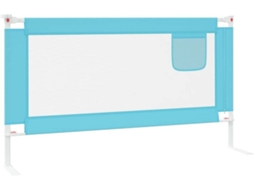 Barreira de Cama VIDAXL Infantil (Azul - 150x25x95 cm)