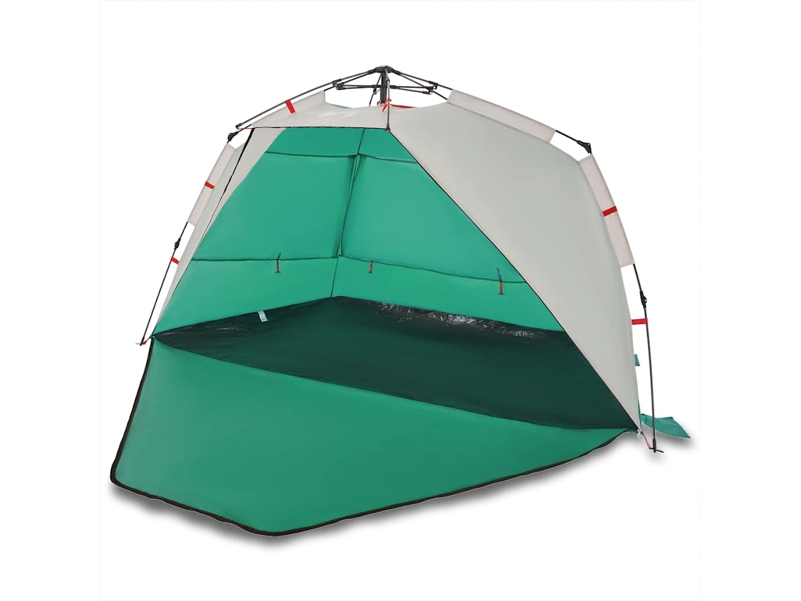 Beach Tent, Beach Tents Vidaxl Verde Poliéster (3 Pessoas)