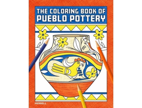 Livro The Coloring Book of Pueblo Pottery de Vallo, Brian et al. (Inglês)