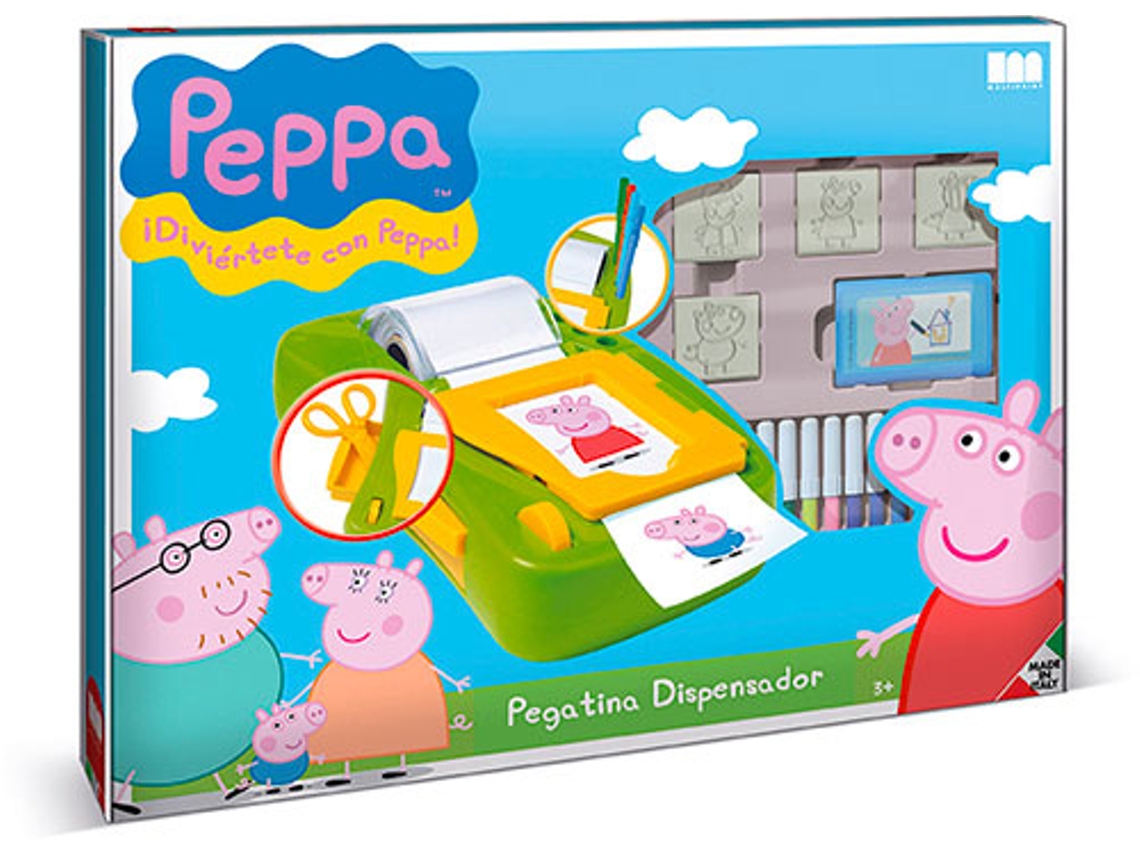 Conjunto de carimbos para crianças MULTIPRINT Pig (3 anos)