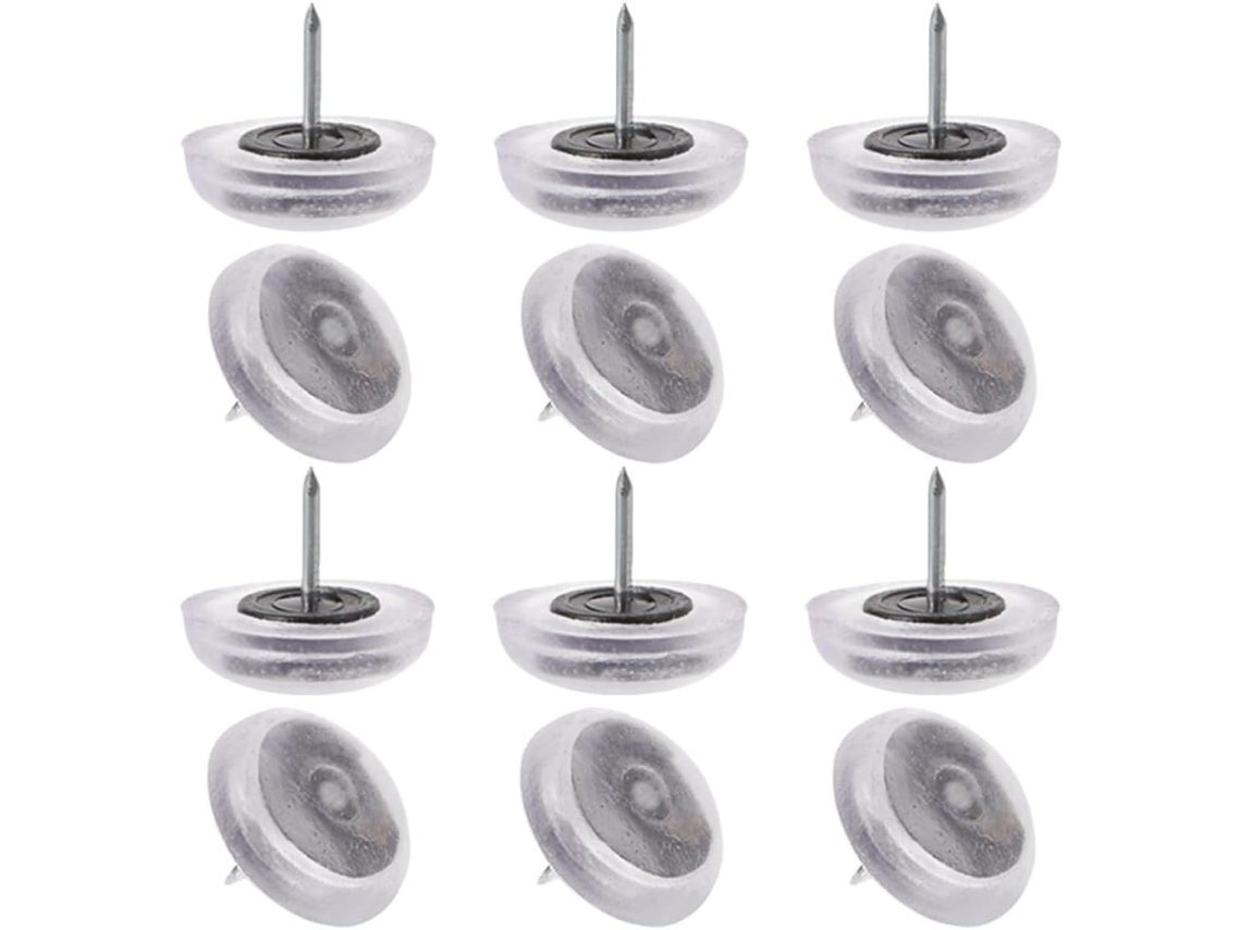 Protetores De Pés Cadeira Outanaya, 24 Peças, Em Silicone Transparente, Para Sapatos Baixos, Antiderrapantes, Com