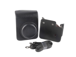 Bolsa para Mini Câmera em Couro Pu com Alça de Ombro Ajustável para Câmera Instax Mini 40 . TAISHENGDA (preta)