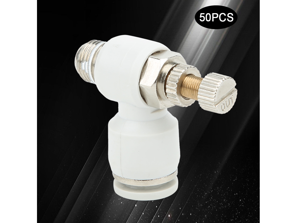 Válvula De Controle De Fluxo Airflow Laxiscreed Com Ajuste Pneumático E Conexão Durável