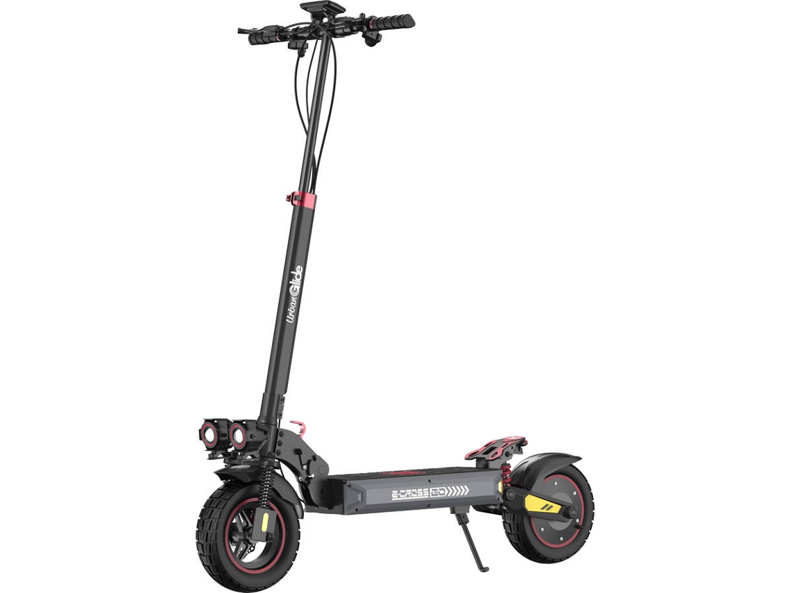 Trotinete Elétrica URBANGLIDE E-CROSS GO (1200 W - Autonomia: Até 50 km - Preto)
