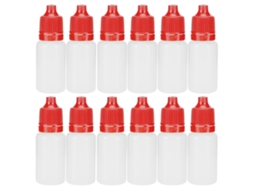 Garrafa de Colírio de 10ml, Vazia, com Tampa