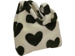 Bolsa Transversal Feminina Ciieeo, Adorável, De Pelúcia E Com Corrente, Toque Confortável, Grande Capacidade.