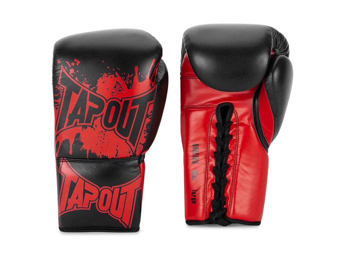 Luvas de Boxe de Couro Angelus Vermelho 08 Oz Rtapout