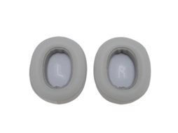 Aetheria almofadas de Orelha de Couro Protéico para Fones E55bt Isolamento de Ruído Substituição Cinza