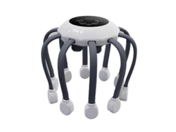 Massageador De Couro Cabeludo Ultra 360 Graus, Massageador De Cabeça Elétrico Vibratório Com 4 Contatos, Relaxante Para O Couro Cabeludo, Massage