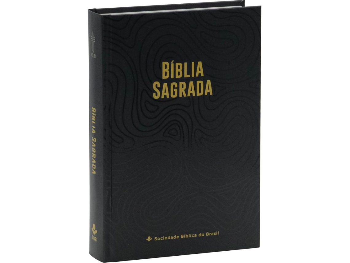 Livro Biblia Sagrada Ntlh - Capa Preta - Sbb De Diversos (português Do Brasil)