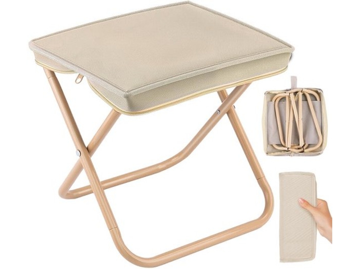 Opção Segura - Kruk Opca - Ultralig - Compacto - Transportável - Para Camper - Para Caminhada - Capacidade 120 Kg - Cadeira De Campear