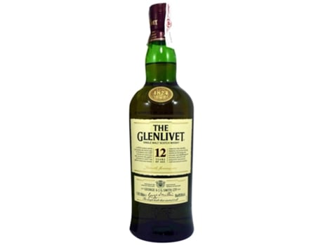 Uísque Single Malt Glenlivet 12 Anos 1 L