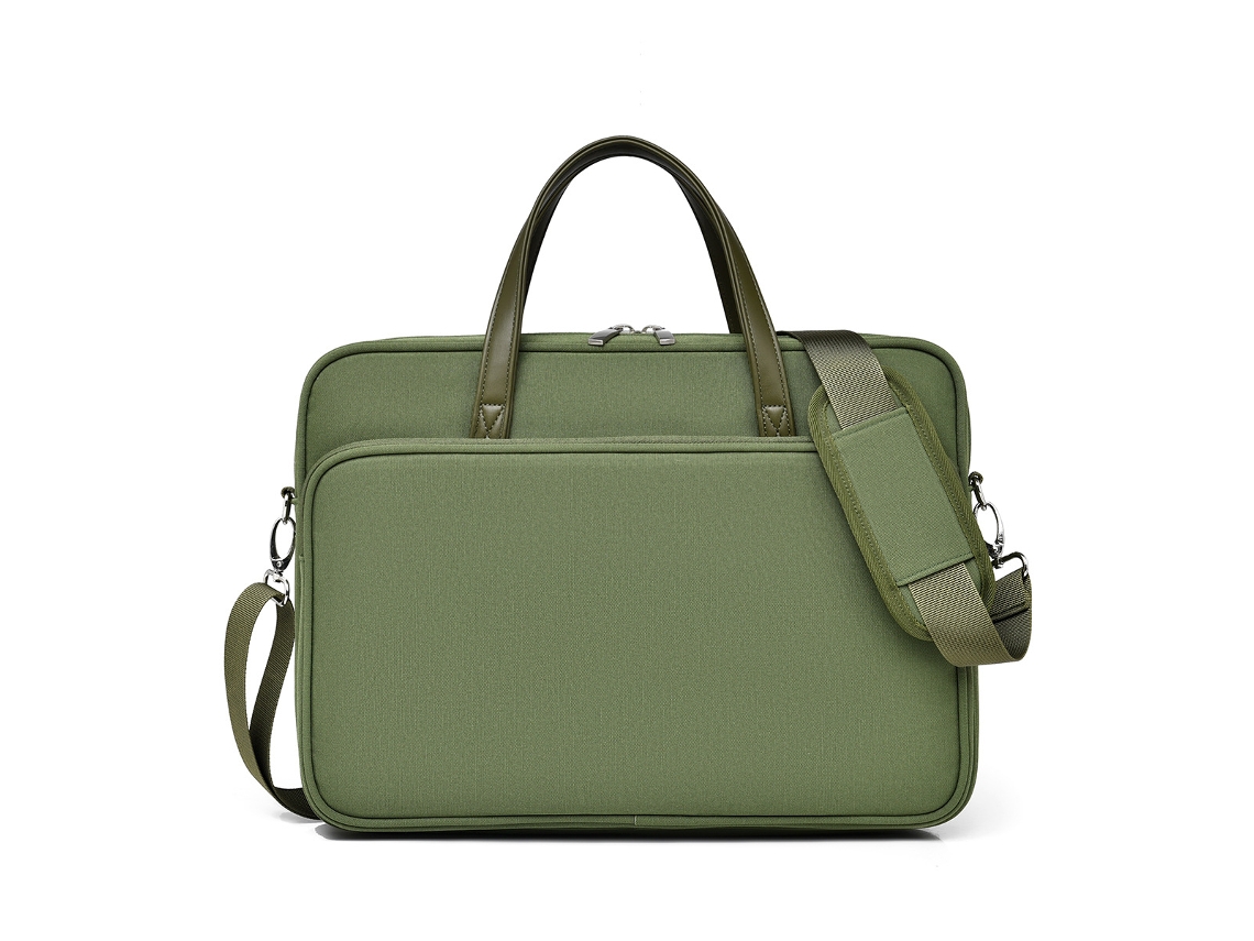 Lurelia Mala Para Portátil Compatível Com Apple Huawei 13 14,1 Polegadas Bolsa De Ombro Alto Valor Verde