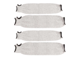 2 Pares De Mangas De Proteção Para Braço Resistentes A Cortes Para Jardim Cozinha Trabalho Ao Ar Livre