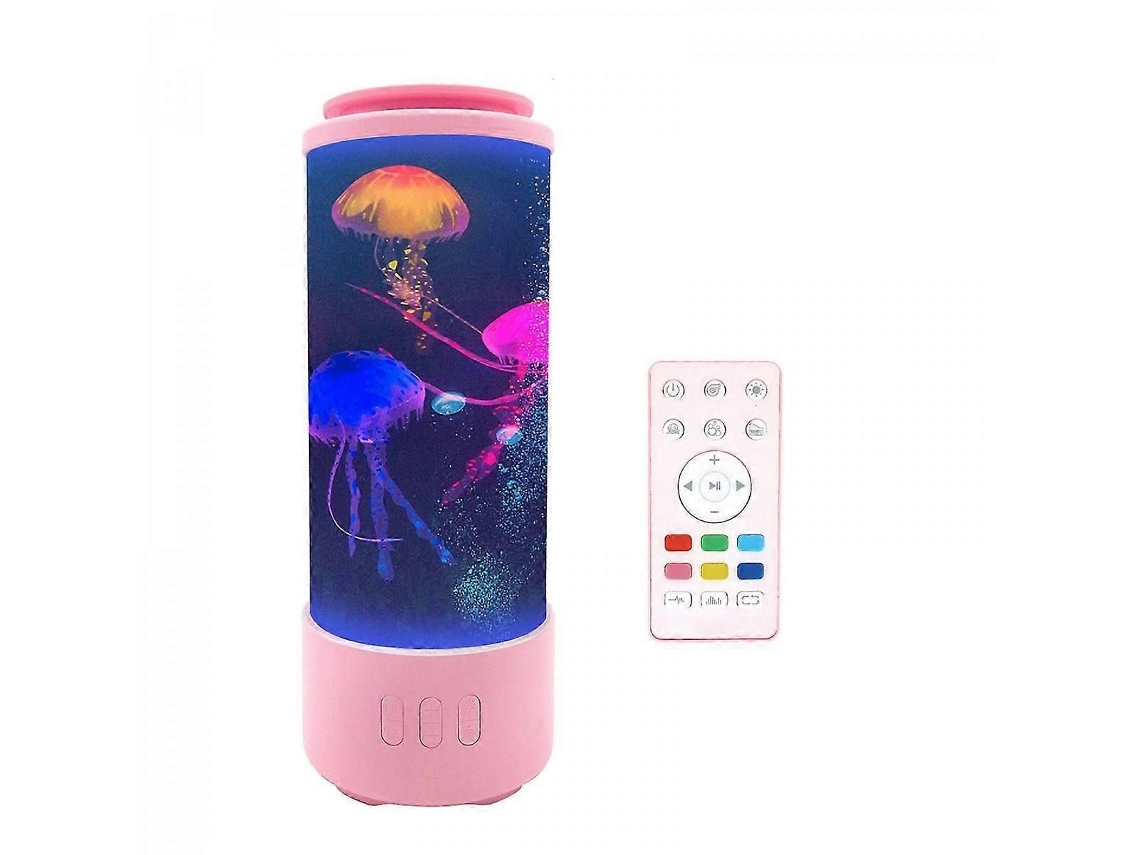 Aparelho de Terapia do Sono com Ruído Branco, Luzes Que Reagem À Música e Projeção de Águas vivas para Alívio do Estresse . TAISHENGDA (multicolorido)