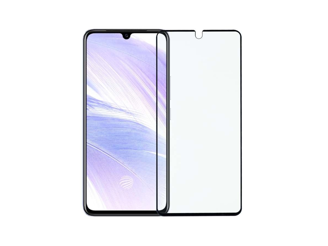 Película De Vidro Temperado Completa Preto Para Vivo V21 5g