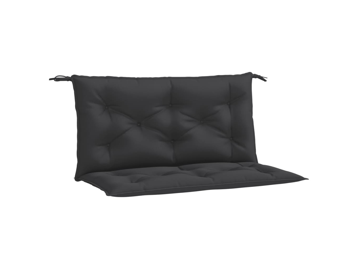 Garden Bench Cushion, Garden Bench Cushions Vidaxl Preto Tecido (100 X 50 X 7 Cm)