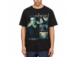 Rockinstone Twilight Movie Edward Multi Scenes Black Adult T-shirt Size:l