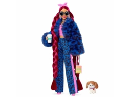 Boneca Barbie Extra Blue Leopard (Idade Mínima Recomendada:  3 anos)