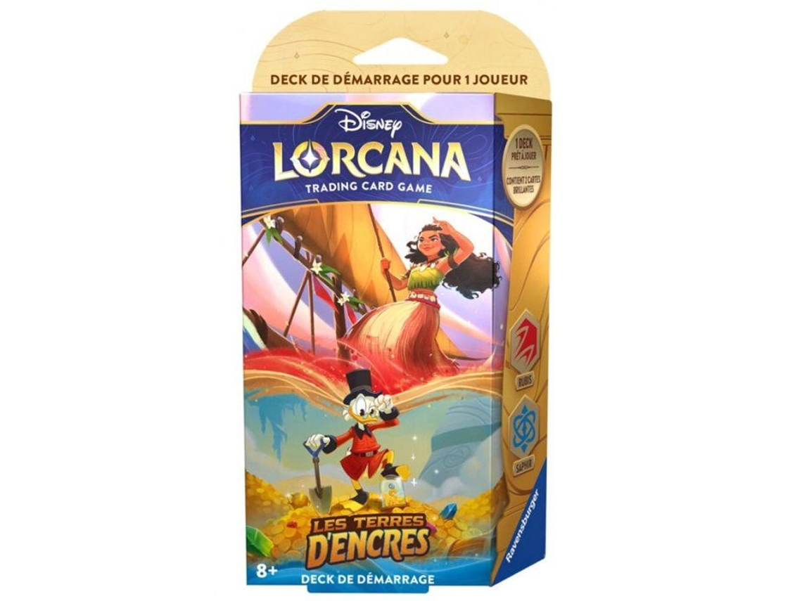 Pacote Inicial Do Deck S3 - Vaiana E Picsou