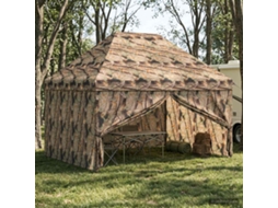Vidaxl Gazebo Pop-up Com 4 Lateral 3 X 4,5 M Camuflagem Florestal