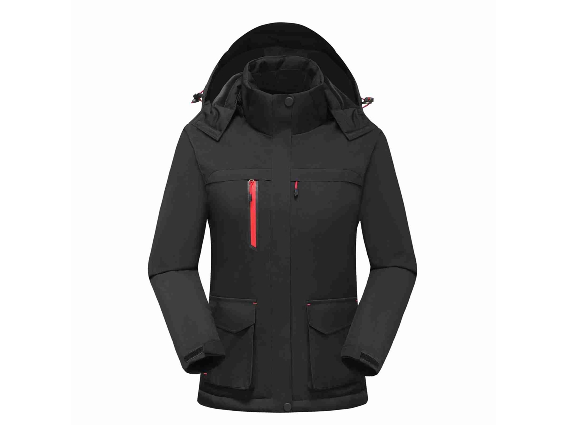 Chaqueta Térmica para Mulher com Capuz Removível e Aquecedora Usb | S/MARCA