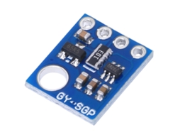 Módulo Sensor De Qualidade Do Ar Blue Gy-sgp30: Detector De Eco2 E Formaldeído