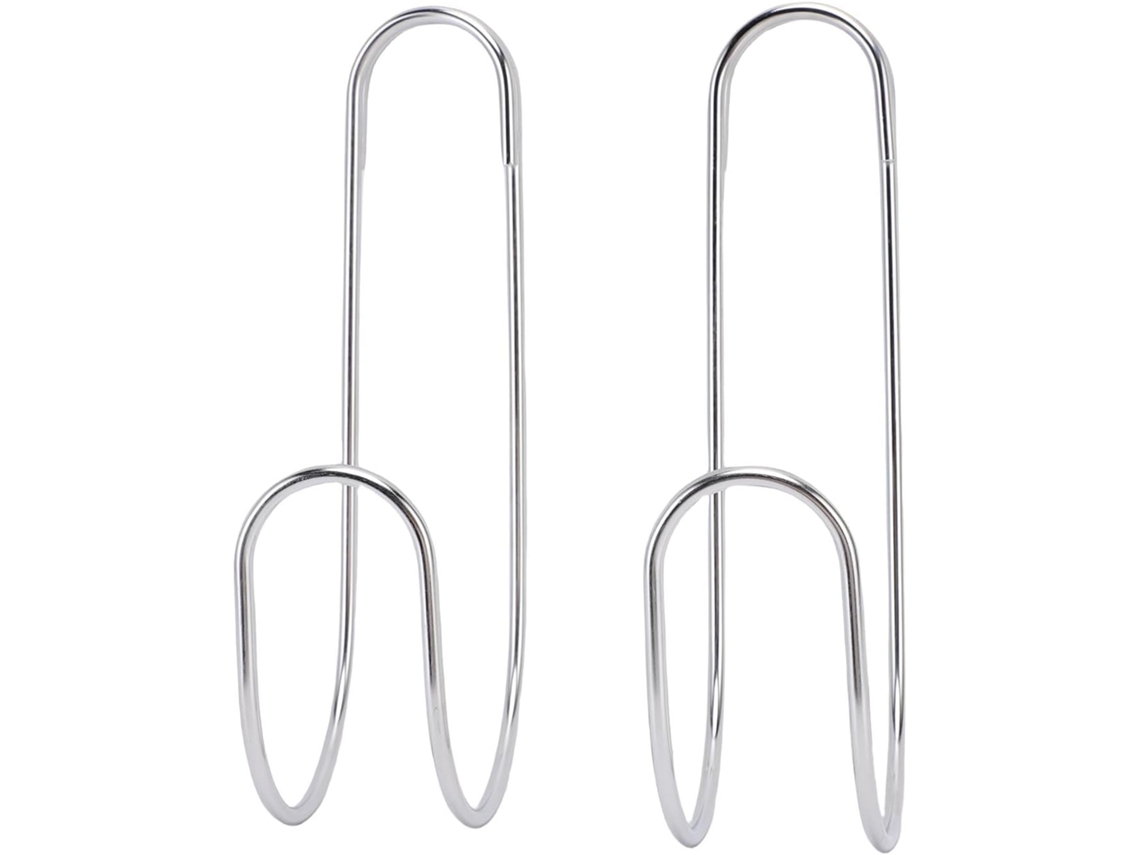 Gancho Para Tubo De Água Em Aço Inoxidável Com Base Resistente Para Furadeiras.