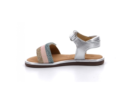 Sandálias de Menina MOD 8 Paganisa Prateado (30)