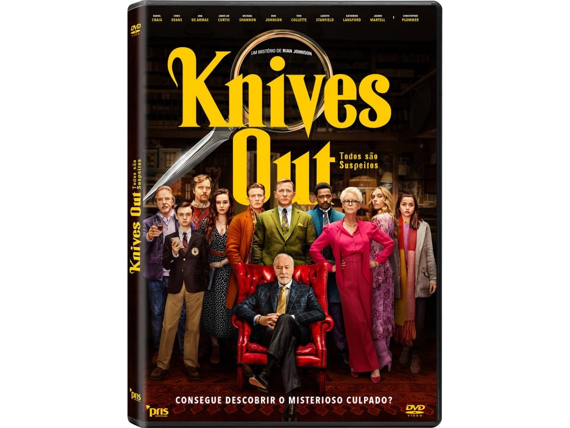 DVD Knives Out - Todos São Suspeitos