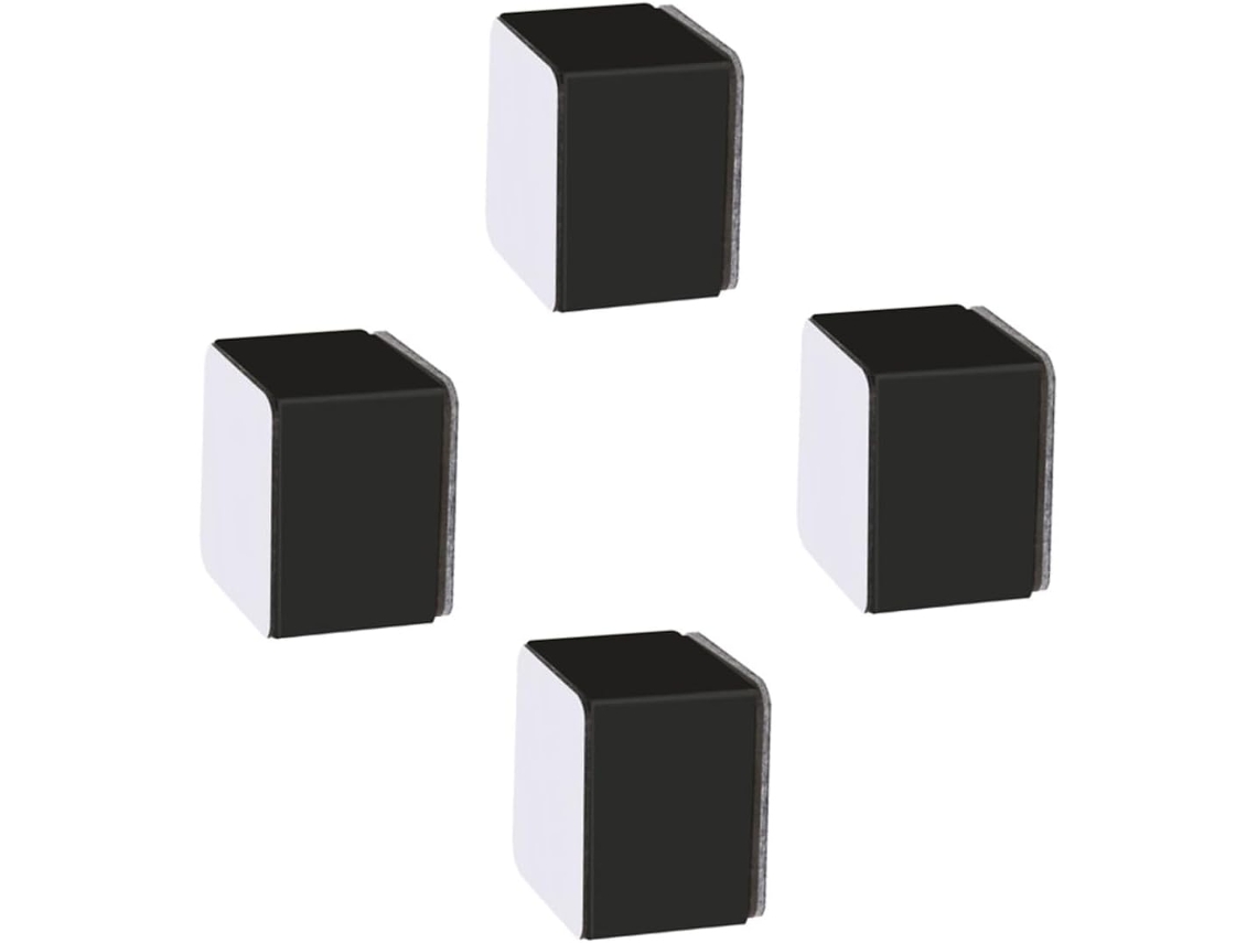 Villcase Conjunto De 4 Pés Elevatórios Para Mesa E Sofá, Em Aço Carbono, Com Formato Especial
