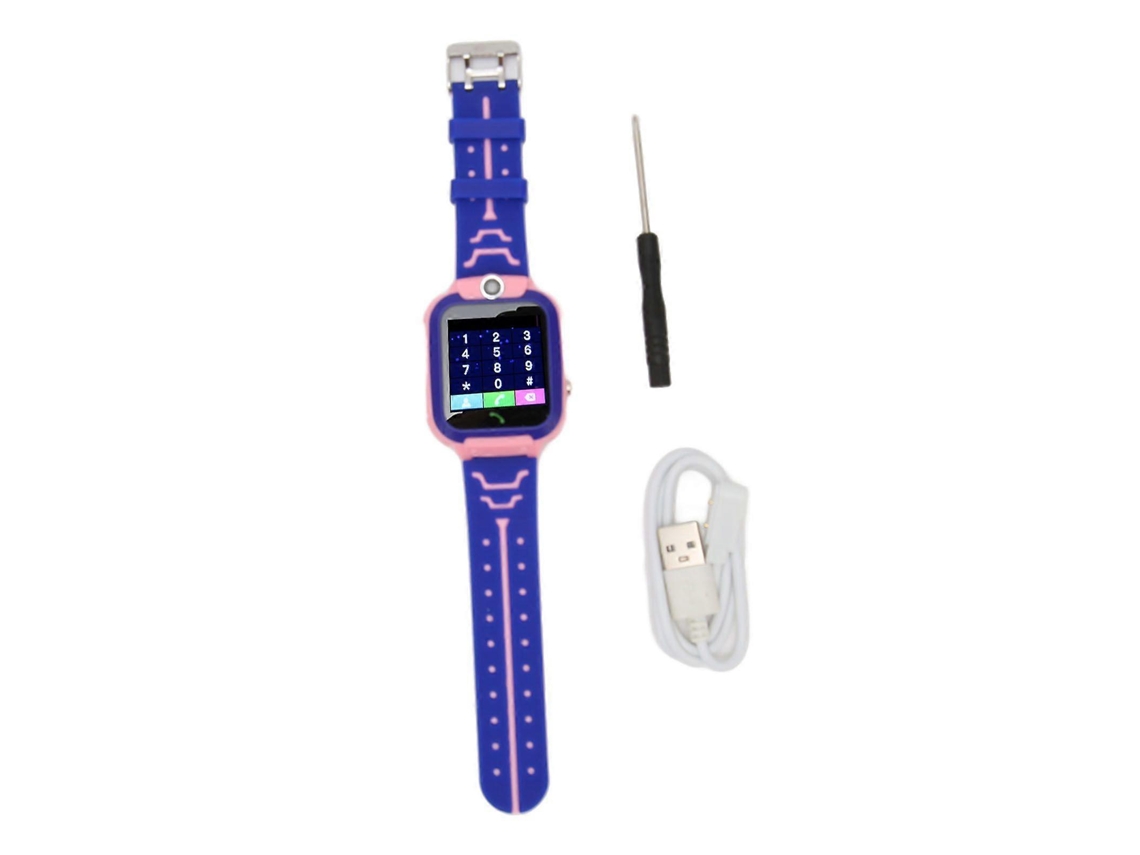Smartwatch infantil 2G com posicionamento LBS, alerta SOS, fotos, jogos, modo sala de aula e desligamento remoto. Ly Ebike