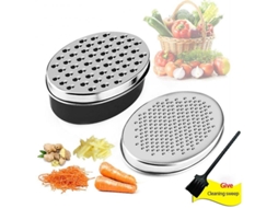Ralador De Queijo E Legumes Para Cozinha, Recipiente Oval Frutas Aquaforge