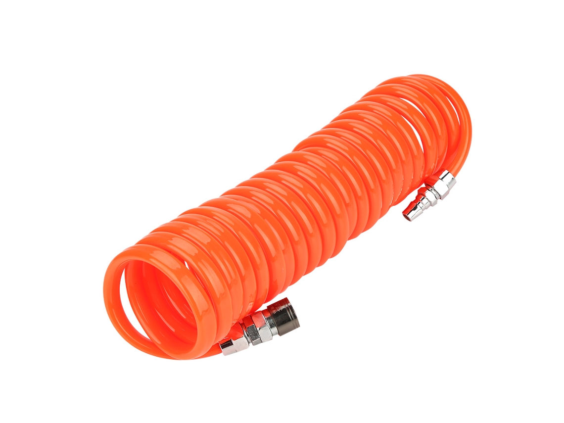 Laxiscreed Mangueira Retrátil De Ar Pneumático Com Conectores 1/4 Para Ar Comprimido