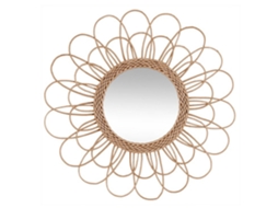Well Home - Espelho De Flor De Vime