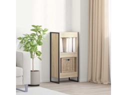 Vidaxl Gabinete De Livros Sonoma 40 X 30 X 86,5 Cm Madeira Processada