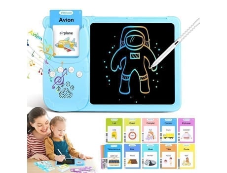 255 Cartões Flash Falantes Brinquedo Menino Menina Criança Educativo Jogos Montessori Para 2 3 4 5 Anos 510 Palavras Lousa Mágica Hom2seeker