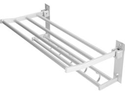 Suporte Para Toalhas Yosoo De Alumínio 40cm Com 5 Ganchos E Barra Banheiro, Cozinha E Quarto