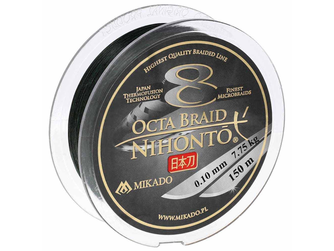 Linha Trançada Nihonto Octa 150 M Verde 0.230 Mmmikado