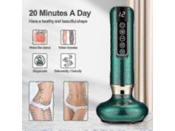 Massageador Elétrico Com Ventosa A Vácuo E Calor Infravermelho Gua Sha Anticelulite E Emagrecimento Everley891